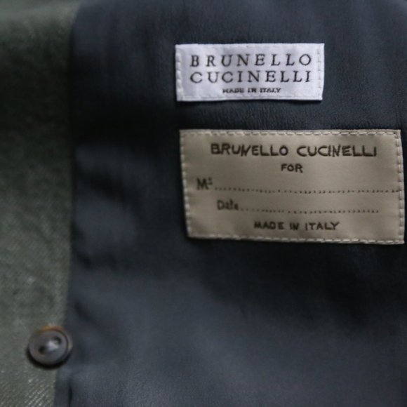 NWT $5300 Brunello Cucinelli Cotton Blazer 42IT - Picture 6 of 9